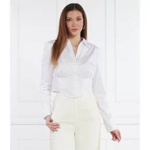 GUESS Koszula OLIVIA | Cropped Fit - Koszule damskie - miniaturka - grafika 1