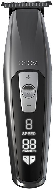 Maszynka do włosów Osom Oral Care Maszynka do strzyżenia i konturowania włosów OSOM Cordless Hair Trimmer OSOM3GM kolor ciemnego metalu