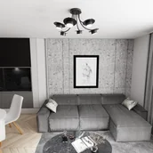 Lampy sufitowe - Enso lampa sufitowa 6xGX53 czarna 1445/6 - miniaturka - grafika 1