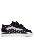 Buty dla dziewczynek - Vans Tenisówki Old Skool V VN000Z9TPRP1 Czarny - miniaturka - grafika 1