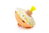 Zabawki zręcznościowe - DLA NAJMŁODSZYCH WIRUJĄCY BĄCZEK POMARAŃCZOWY - miniaturka - grafika 1