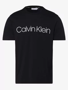 Koszulki męskie - Calvin Klein - T-shirt męski, niebieski - grafika 1