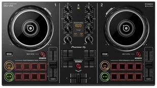 DJ PIONEER PIONEER Kontroler PIONEER DDJ-200 Czarny - Akcesoria do drona - miniaturka - grafika 1