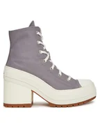 Trampki damskie - Converse Trampki Chuck 70 De Luxe Heel A12575C Fioletowy - miniaturka - grafika 1