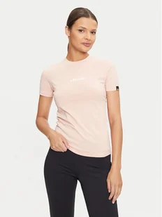 Ellesse T-Shirt SGP16458 Różowy Regular Fit - Koszulki i topy damskie - miniaturka - grafika 1