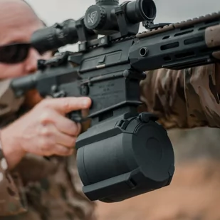 Magpul - Magazynek PMAG D-50® LR/SR GEN M3® - Czarny - MAG993-BLK - Osprzęt do wiatrówek - miniaturka - grafika 5