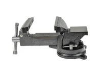 Imadła i ściski - Imadło ślusarskie obrotowe z kowadłem 150mm SILVER - miniaturka - grafika 1
