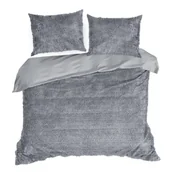 Pościel - Pościel 160 x 200 3cz Futrzak Polar Tiffany Srebr - miniaturka - grafika 1