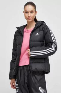adidas kurtka puchowa damska kolor czarny zimowa - Kurtki damskie - miniaturka - grafika 1