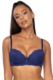 Biustonosz push-up Mat 3827/11Maxine granat - Biustonosze - miniaturka - grafika 1