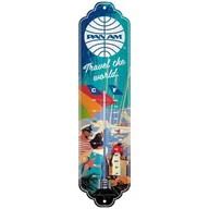 Termometry domowe - Termometr Pan Am-Travel the World - miniaturka - grafika 1