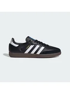Trampki damskie - adidas Skórzane sneakersy "Samba OG" w kolorze czarno-białym - miniaturka - grafika 1