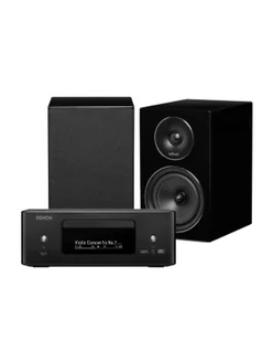 Zestaw stereo: Denon RCDN-12 DAB + Wilson EL-4, Kolor: Czarny - Zestawy stereo - miniaturka - grafika 1