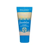 Podkłady do twarzy - INGRID Ideal Cover Mattifying Foundation podkład matujący 400 Ivory 30ml - miniaturka - grafika 1