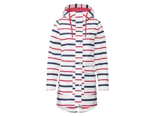 esmara® Płaszcz przeciwdeszczowy damski (34, Biały/fioletowy/granatowy) - Płaszcze damskie - miniaturka - grafika 1