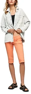 Pepe Jeans Szorty damskie Venus Crop, Pomarańczowy (brzoskwinia), 28W - Spodenki damskie - miniaturka - grafika 1