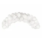 Balony i akcesoria - Girlanda balonowa B&C biała 70szt - Godan - miniaturka - grafika 1