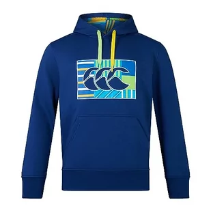 Canterbury Męska bluza z kapturem Uglies Overhead, Niebieski kombi, XXL - Bluzy męskie - miniaturka - grafika 1