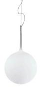 Lampy sufitowe - KingHome Lampa wisząca 35cm Castro biała 406S3 - miniaturka - grafika 1