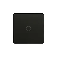 Wyłączniki światła i elektryczne - Polux Przełącznik dotykowy 1-biegunowy SMART 800W/230V czarny Wi-Fi Tuya - miniaturka - grafika 1