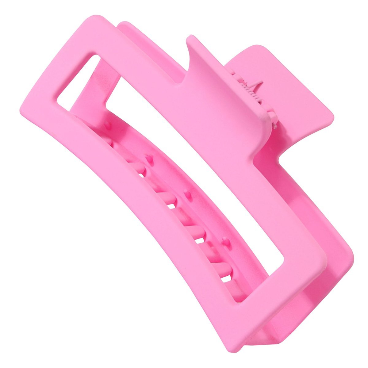 Klamra do Włosów Różowa XXL Spinka Francuska Matowa Lekka i Wytrzymała