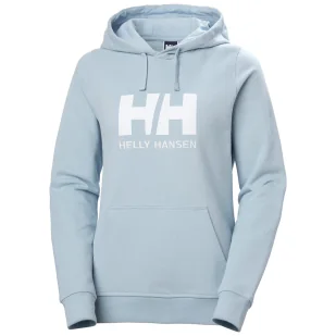 Damska bluza dresowa nierozpinana z kapturem HELLY HANSEN HH LOGO HOODIE - Kurtki i kamizelki sportowe damskie - miniaturka - grafika 1