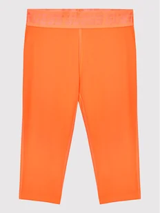 Guess Szorty rowerowe J2GB10 MC049 Pomarańczowy Slim Fit - Spodenki damskie - miniaturka - grafika 1