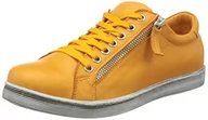 Sneakersy damskie - Andrea Conti Damskie sneakersy 0346839, pomarańczowy, 36 EU - miniaturka - grafika 1