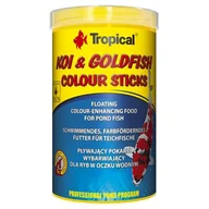 Pokarm dla ryb - Pokarm dla ryb pływający koigoldFish Colour Sticks worek 1000 ml / 90 g Tropical - miniaturka - grafika 1