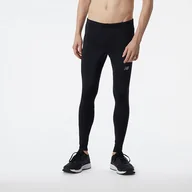 Spodnie sportowe męskie - Tighty New Balance MP11230BMM  czarne - miniaturka - grafika 1