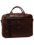 Torby na laptopy - JOOP! Torba na laptopa Loreto 4140004851 Brązowy - miniaturka - grafika 1