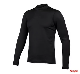 Bluzy na rower - Bielizna rowerowa Endura Transmid L/S Black - grafika 1