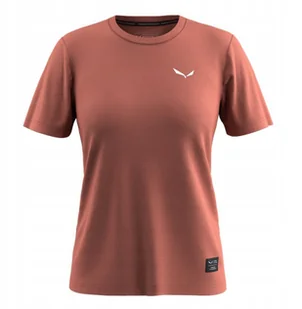 Koszulka bawełniana damska Salewa Eagle Logo Patch T-Shirt - etruscan red rozmiar: xs - Koszulki i topy damskie Koszulka bawełniana damska Salewa Eagle Logo Patch T-Shirt - etruscan red rozmiar: xs - Koszulki i topy damskie - miniaturka - grafika 1