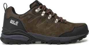 Buty trekkingowe męskie Jack Wolfskin Refugio Texapore Low khaki r. 41 - Buty trekkingowe męskie - miniaturka - grafika 1