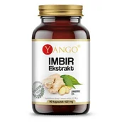 Suplementy naturalne - YANGO Imbir - ekstrakt - 90 kaps. YANGO AAFA-3973B - miniaturka - grafika 1