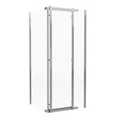 Kabiny prysznicowe - Kabina prysznicowa Titanium Open 80x80 cm chrom Durasan - miniaturka - grafika 1