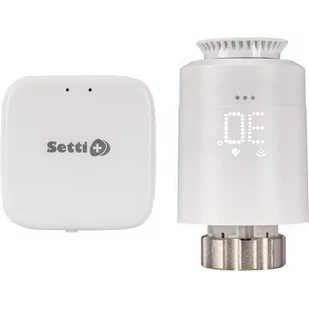 Głowica termostatyczna SETTI+ TRV001 + Bramka ZigBee TRV350 - Głowice termostatyczne - miniaturka - grafika 1