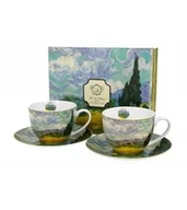 Serwisy do kawy i herbaty - FILIŻANKI ZE SPODKIEM DUO VAN GOGH POLE PSZENICY 250 ML X 2 SZT - miniaturka - grafika 1