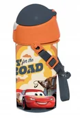 Kubki dla dzieci - bidon kubek ze słomką AUTA ZYGZAK MCQUEEN pasek - miniaturka - grafika 1