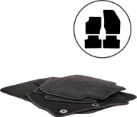 Dywaniki samochodowe - Dikel Dywaniki samochodowe welurowe 4szt. Volvo XC90 I - miniaturka - grafika 1