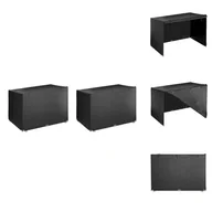 Pokrowce na meble ogrodowe - vidaXL Pokrowce na huśtawkę 2 szt. 12 oczek 215x150x130/150 cm - Pokrowce ochronne na meble ogrodowe - miniaturka - grafika 1