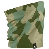 Czapki i chusty sportowe damskie - SALEWA Icono capulet olive camou - miniaturka - grafika 1