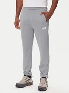 Spodnie sportowe męskie - The North Face Spodnie dresowe Reaxion 2.0 NF0A8DRS Szary Regular Fit - miniaturka - grafika 1