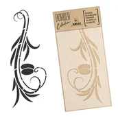 Szablony malarskie - Nakleo szablon malarski wielokrotny // OLIWKI - Rozmiar M (21x45 cm) - miniaturka - grafika 1