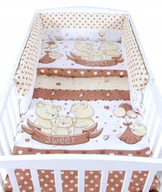 Pościel dla dzieci - BabyLux Pościel Do Łóżeczka 120x60 Dziecięca Niemowlęca 120X90 cm 4EL N136 - miniaturka - grafika 1