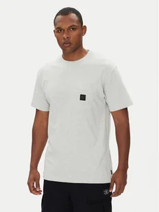 DC T-Shirt ADYKT03246 Szary Regular Fit - Koszulki męskie - miniaturka - grafika 1