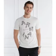 Koszulki męskie - Armani Exchange T-shirt | Regular Fit - miniaturka - grafika 1