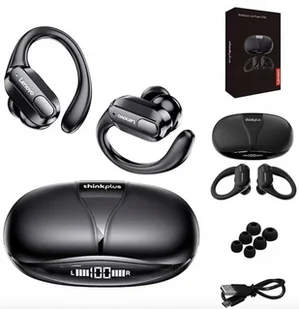 Lenovo Xt80 czarny - Słuchawki Lenovo Xt80 czarny - Słuchawki - miniaturka - grafika 1