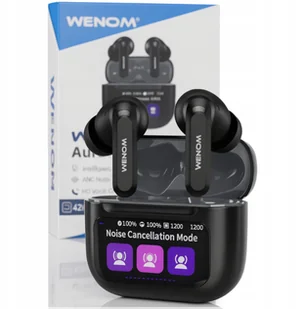 Słuchawki bezprzewodowe Sportowe Bluetooth 5.4 z ANC i etui powerbankiem PL - Słuchawki bluetooth - miniaturka - grafika 1