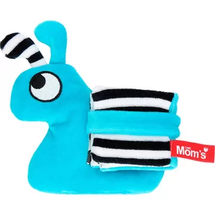 Hencz Toys Toys Książeczka Ślimak Turkusowy - Maskotki i pluszaki - miniaturka - grafika 1